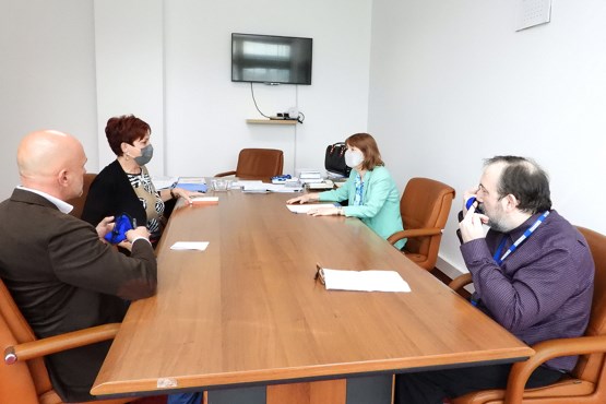 Predsjedateljica Interresorne radne skupine za izmjenu izbornog zakonodavstva Alma Čolo razgovarala sa voditeljicom Misije OESS-a u BiH 